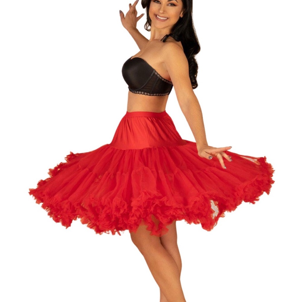 Crinoline in Red
